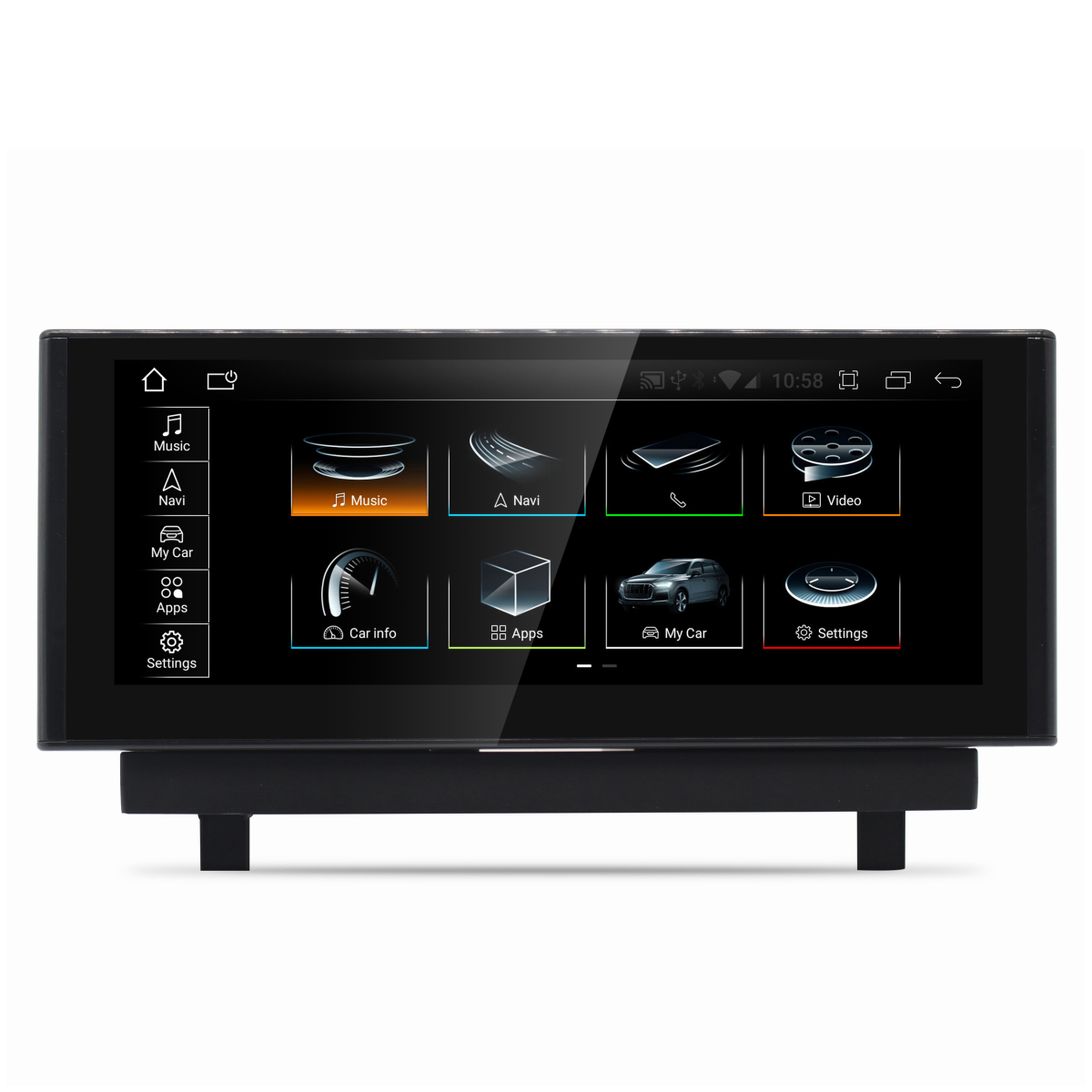 Штатная магнитола Torssen Audi Q2 2016 10.25'' 4/64 4G Carplay 4/64Gb QLED 10.25, фото №1