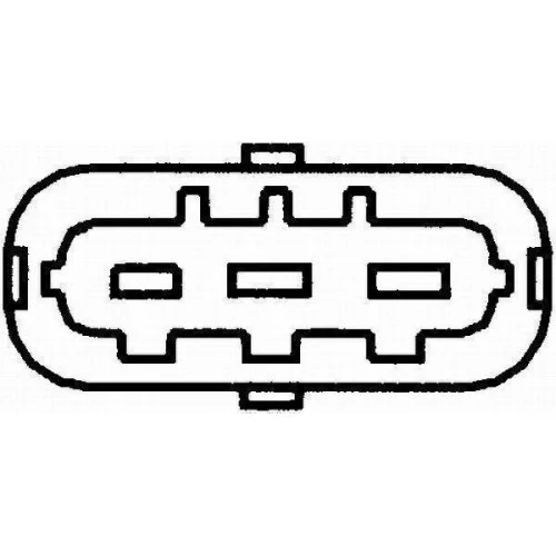 Датчик імпульсів колінвала HELLA 6PU 009 163-811 для OPEL VAUXHALL GENERAL MOTORS, фото №2