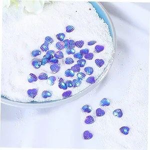 Стразы Полимерная Глина Круглые Смола AB Цветные 150шт Форма Сердце для Аксессуаров для Ювелирных Изделий synthetic.ua - Фото 1