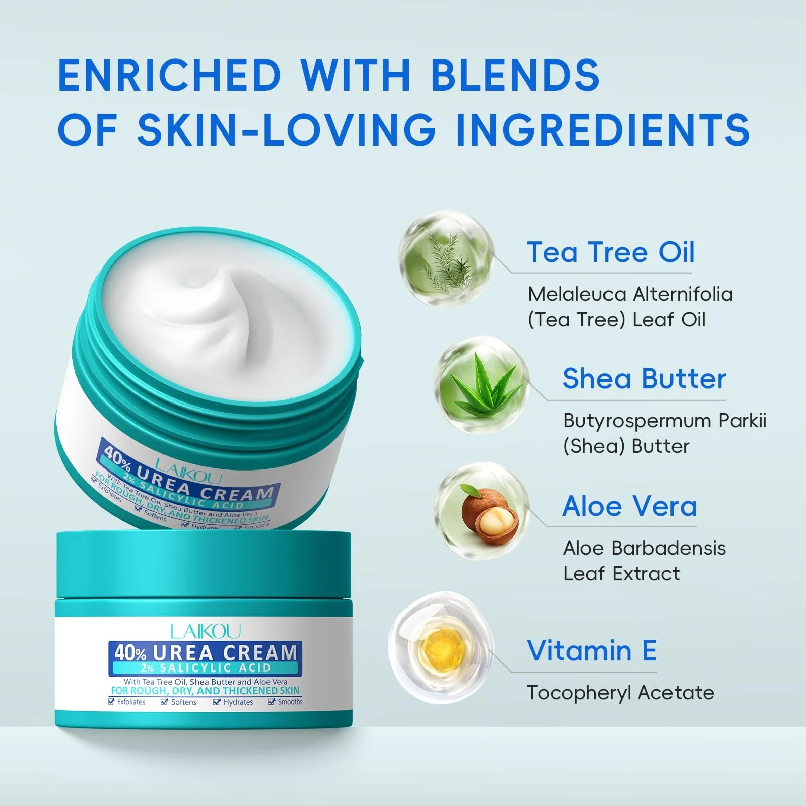 Крем для ног LAIKOU Callus Cream Feet Urea с мочевиной, фото №7