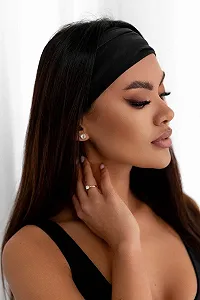 Пов'язка Еластична Широка для Волосся Banda Nero synthetic.ua - Фото 1