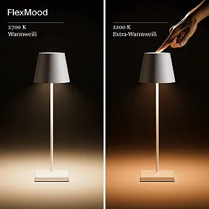 Настільна лампа SIGOR Nuinide LED акумуляторна димована synthetic.ua - Фото 1