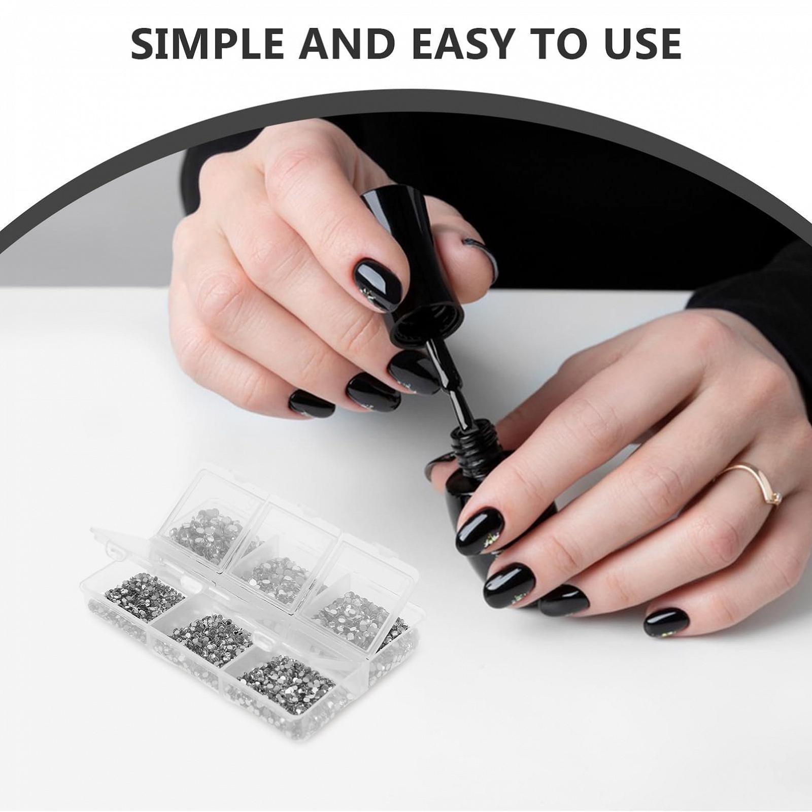 Стразы Круглые для лица и дизайна ногтей с плоской задней стороной и блестками для рукоделия и изготовления ювелирных изделий AB, фото №3 Стразы Круглые для лица и дизайна ногтей с плоской задней стороной и блестками для рукоделия и изготовления ювелирных изделий AB, фото №3