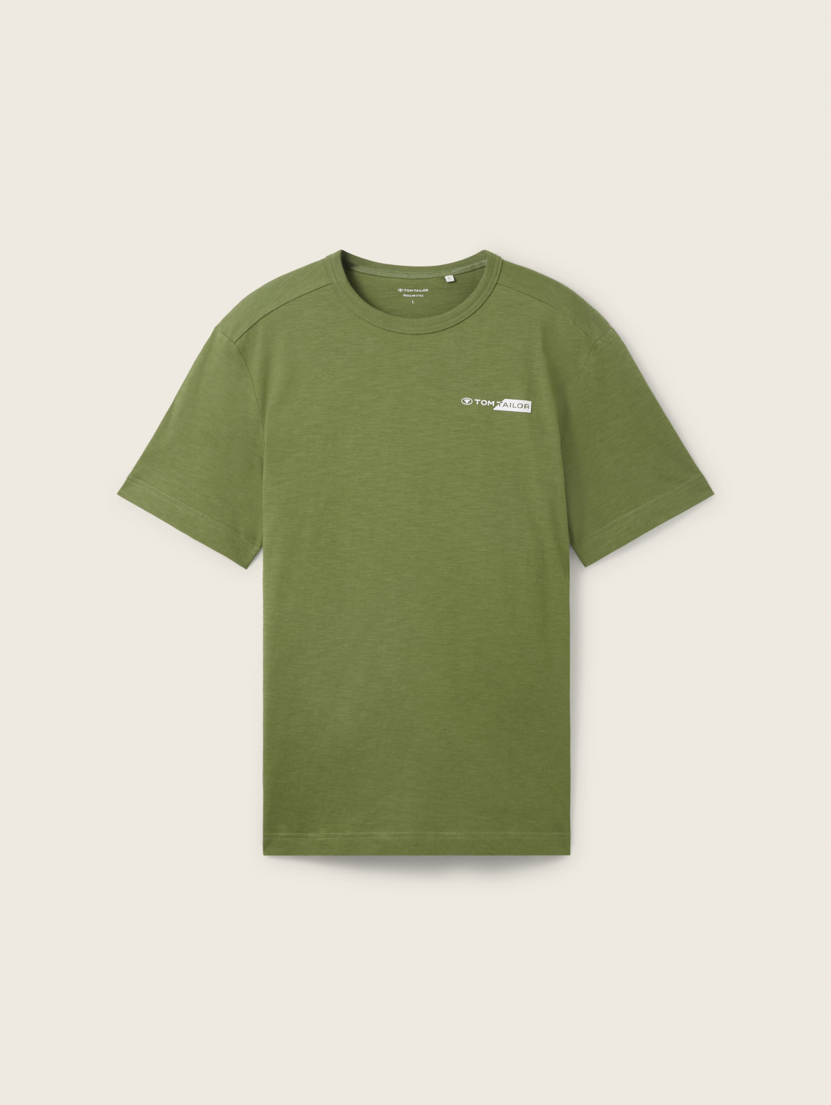 Футболка Men's Short Sleeve 1040821-21586 Tom Tailor Зелений 2XL, фото №5