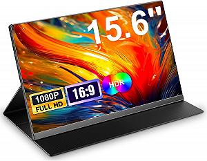 Монитор портативный 15.6" JEEJIA P4 Full HD IPS 60 Гц - Фото 1
