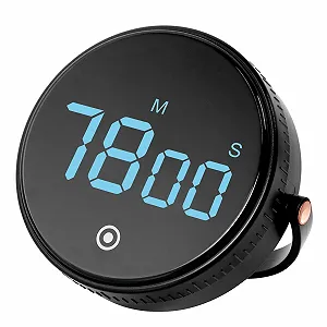 Купить Цифровой кухонный таймер AiQInu магнитный большой LED-дисплей 3 уровня громкости - Фото 1 Цифровой кухонный таймер AiQInu магнитный большой LED-дисплей 3 уровня громкости - Фото 1