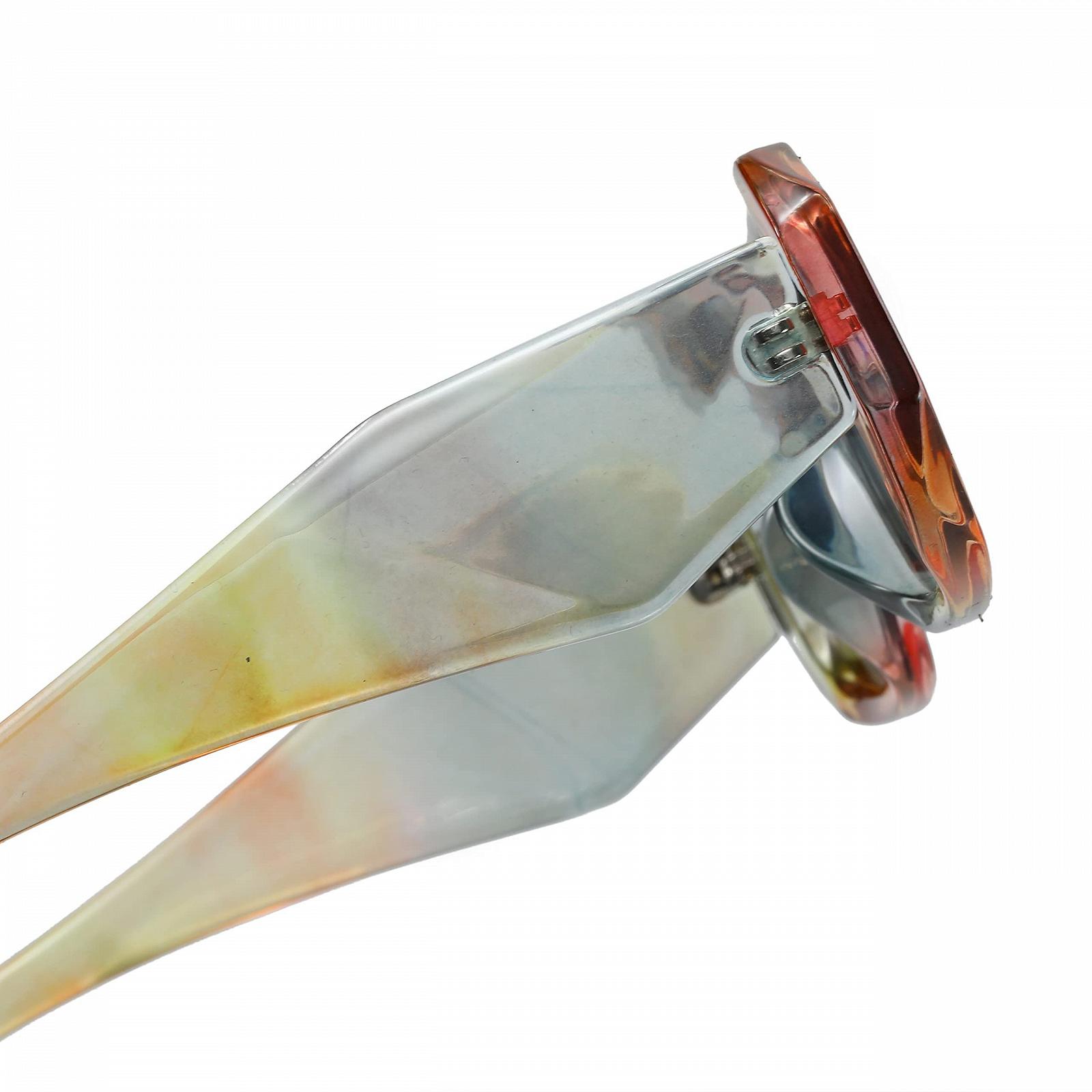 Сонцезахисні окуляри OSAGAMA Ретро Прямокутні Масивні Захист від УФ випромінювання для чоловіків і жінок, фото №4