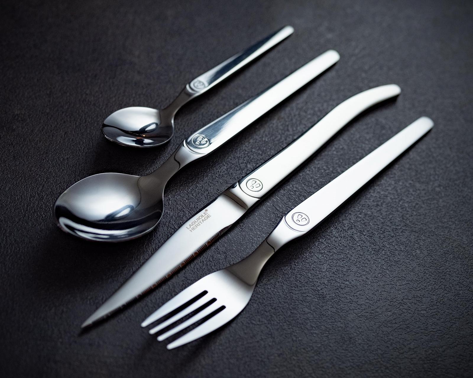 Набор столовых приборов Laguiole Intuition 16 предметов, фото №6 Набор столовых приборов Laguiole Intuition 16 предметов, фото №6