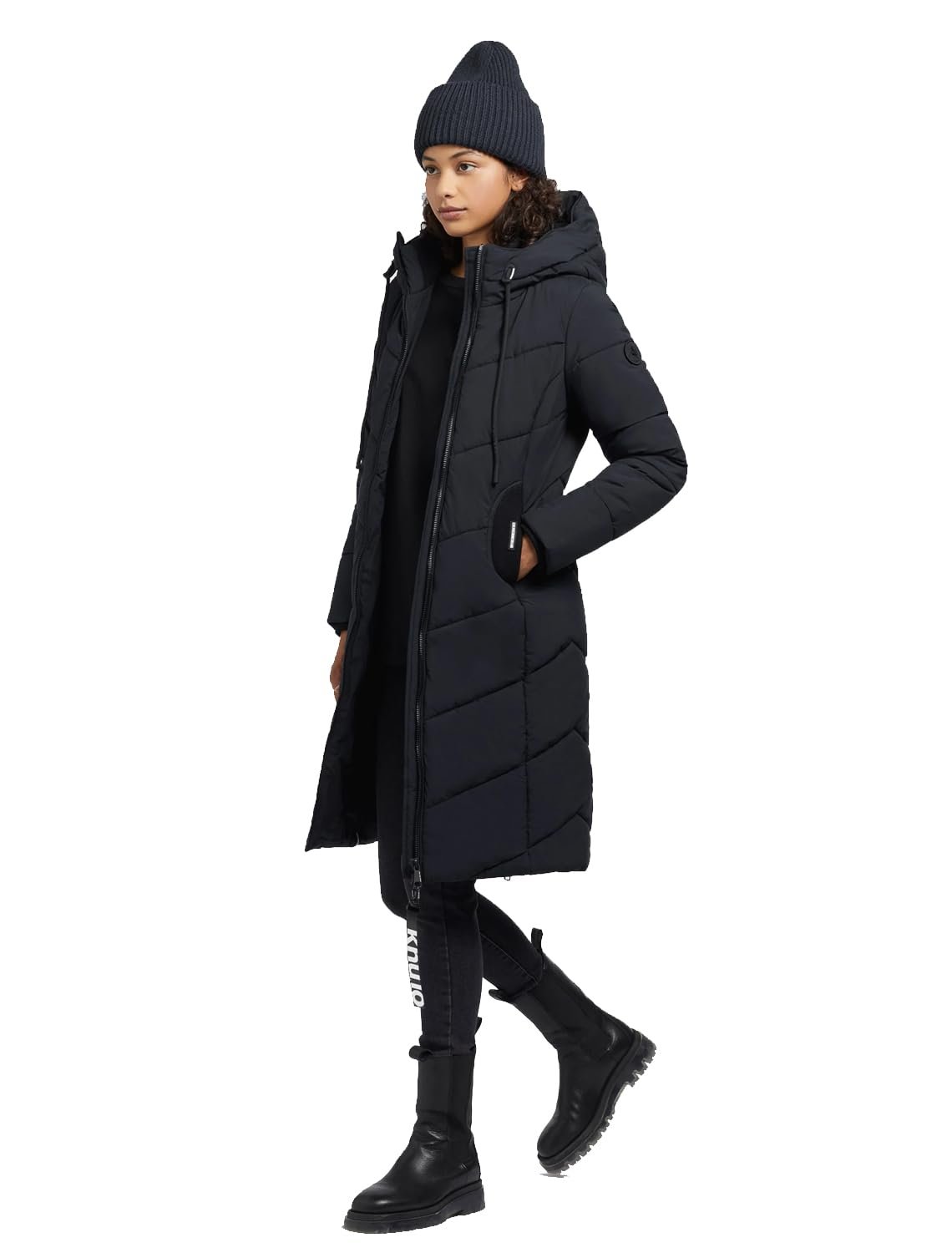 Зимове пальто khujo Aribay4 Light DRK-NAV жіноче, фото №1