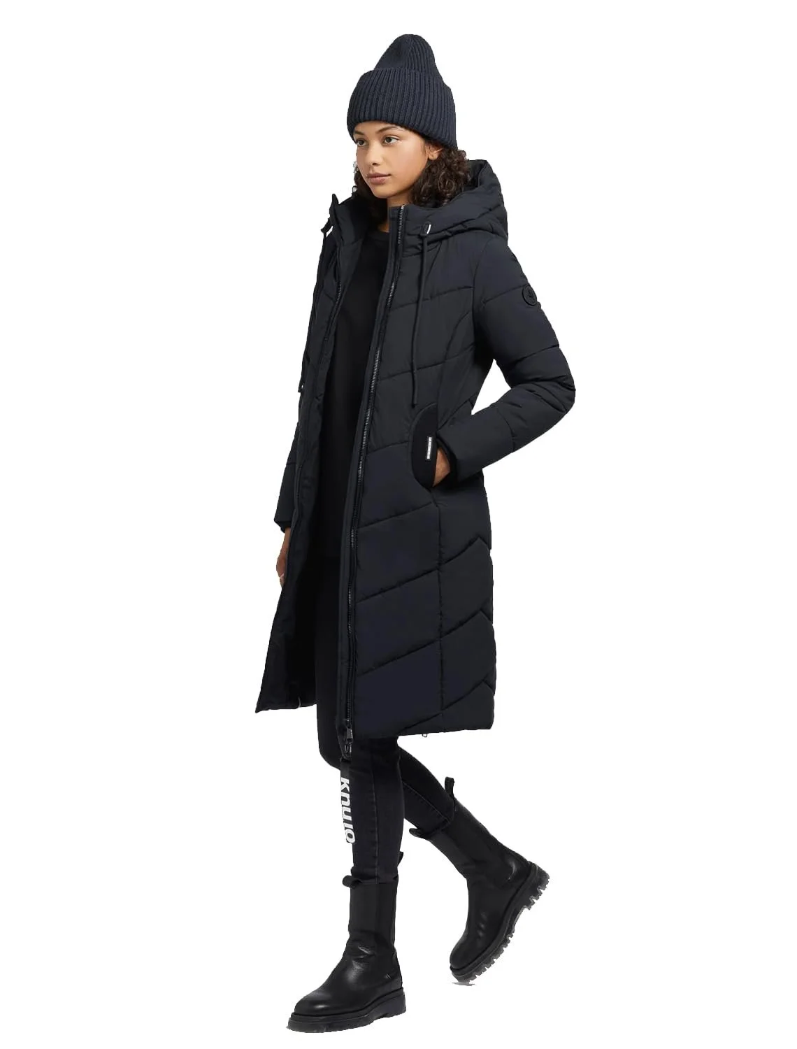 Зимове пальто khujo Aribay4 Light DRK-NAV жіноче, фото №1