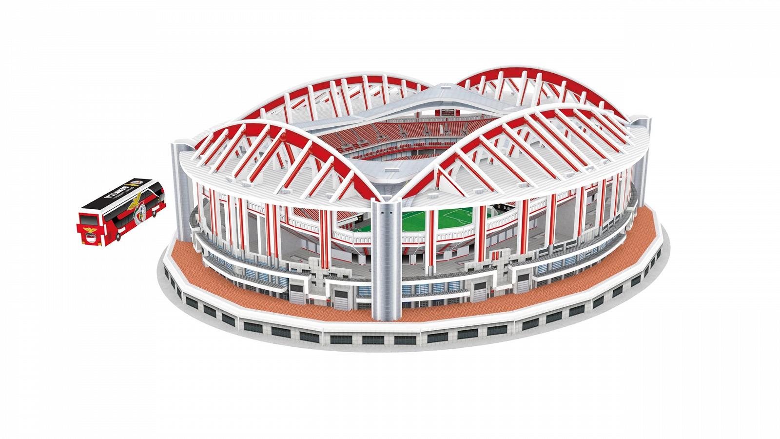 3D Пазл Pro-Lion Стадіон Бенфіка 179 деталей 7+, фото №5