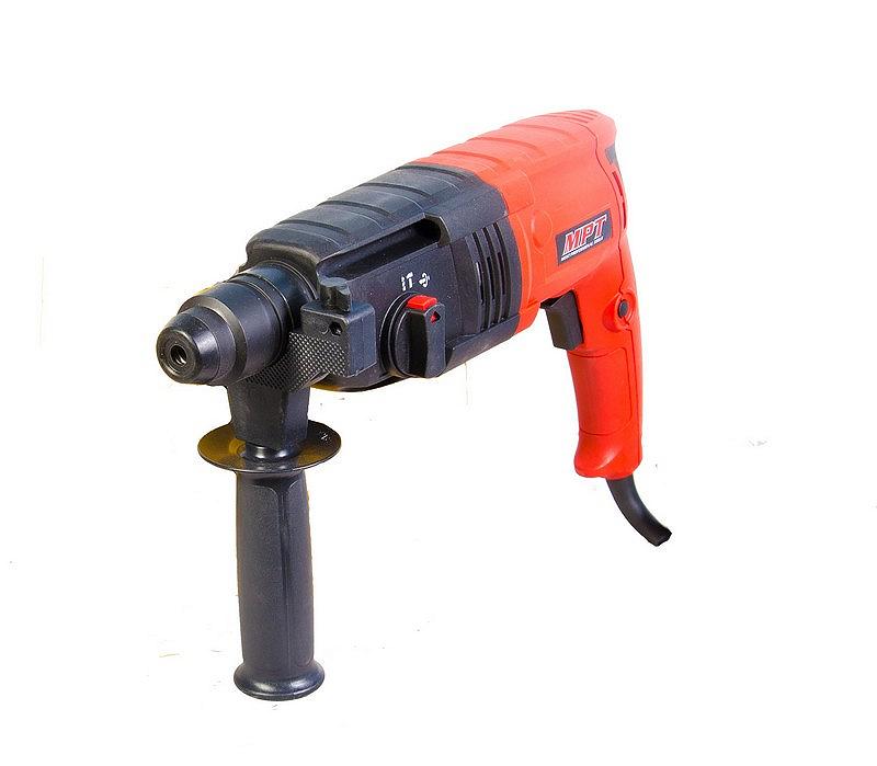 Перфоратор MPT SDS-PLUS 24 мм 680 Вт 870 об/хв 4850 уд/хв 2.15 Дж 3 режими аксесуари 5 шт кейс MRHL2407, фото №2