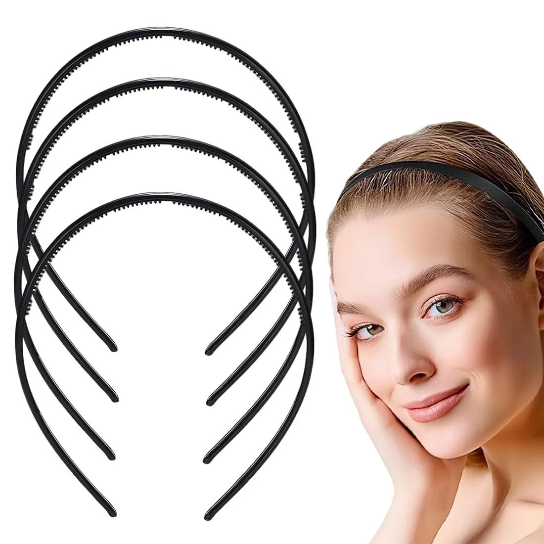 Набор обручей для волос, фото №1 Набор обручей для волос, фото №1