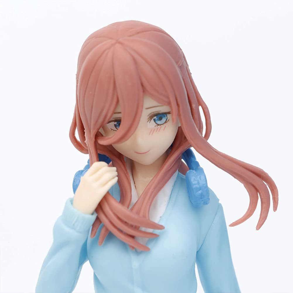 Аниме фигурка Zhongkaihua Пять Невест, Nakano Miku, ПВХ модель, настольные украшения, коллекционные предметы, фото №4
