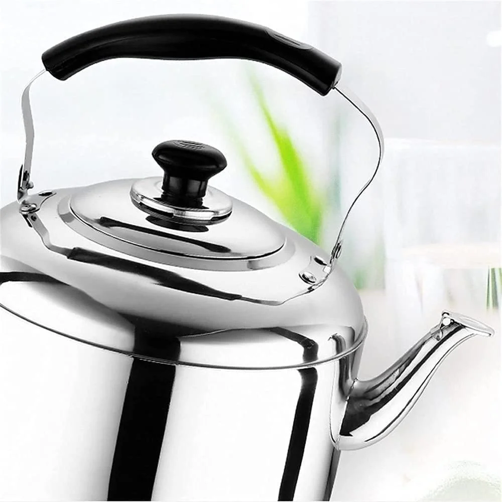 Чайник з свистком з нержавіючої сталі Чавунний для плити, фото №6 Чайник з свистком з нержавіючої сталі Чавунний для плити, фото №6