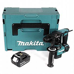 Аккумуляторный перфоратор Makita DHR 171 G1J 18 В 1.2 Дж Бесщеточный SDS Plus 1 батарея 6.0 Ач + Makpac - Без зарядного устройства - Фото 1