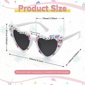 Солнцезащитные очки Сердце Etercycle synthetic.ua - Фото 1