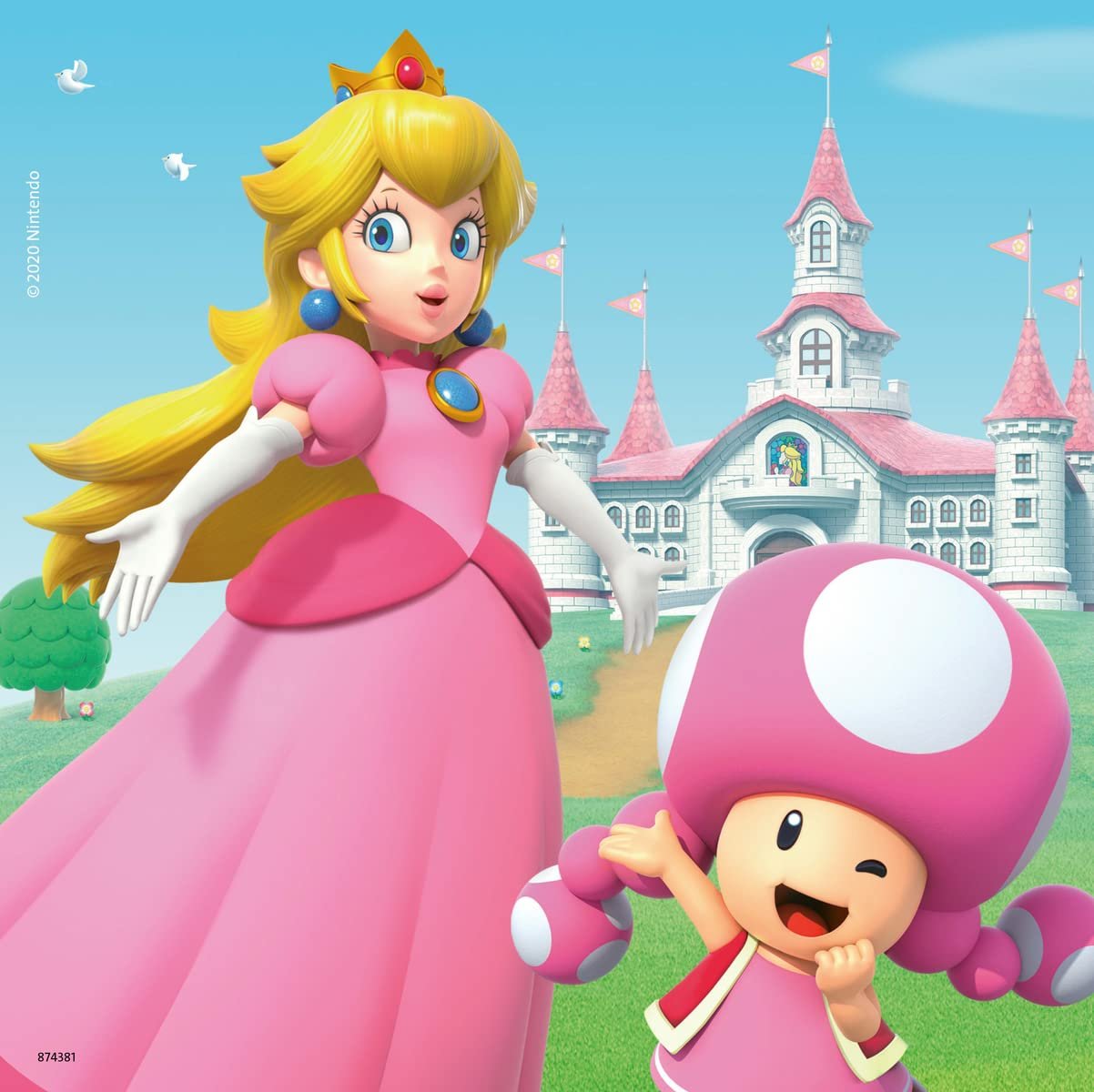 Детский пазл Ravensburger Super Mario 05186 3 x 49 элементов, фото №3