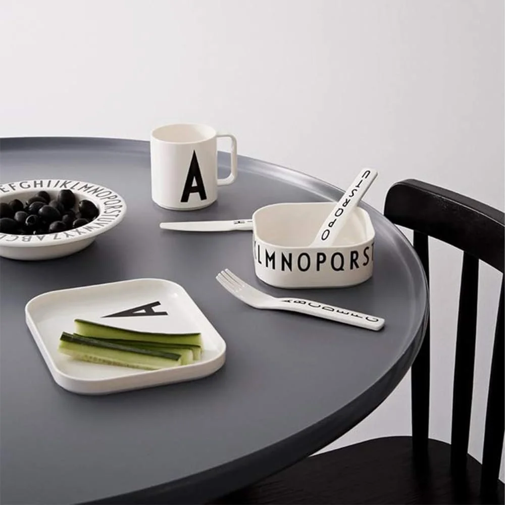 Набір посуду Design Letters Tritan Валіза Чашка Дитяча тарілка Миска, фото №5