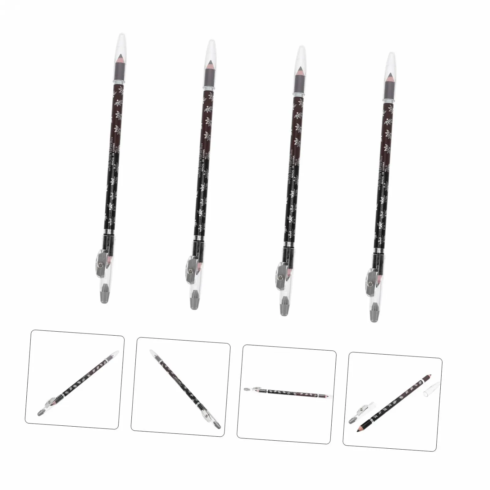 Карандаш для глаз DOITOOL Двусторонний Черный, фото №5