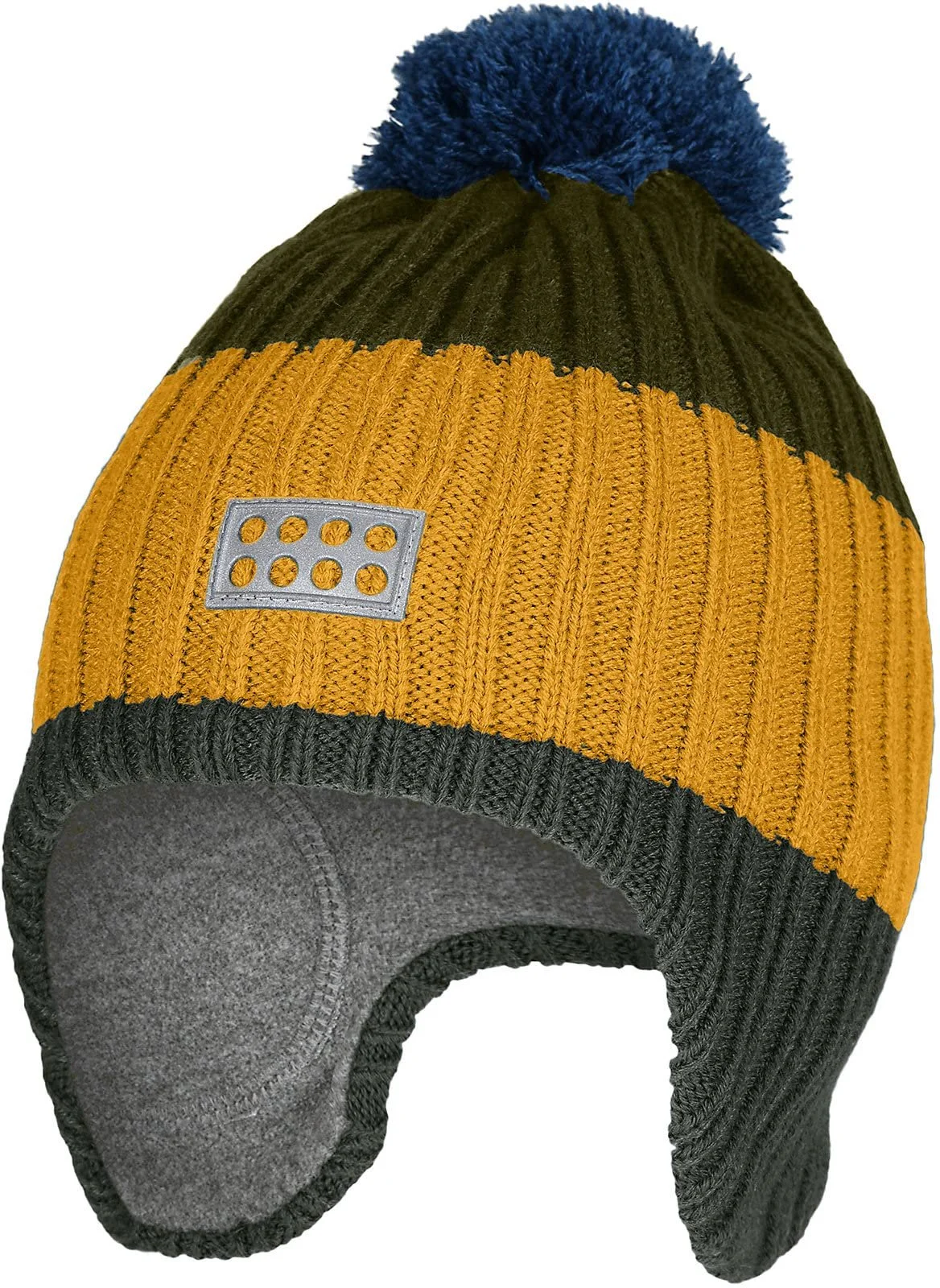 Вязаная шапка LEGO Wear зимняя с защитой для ушей, фото №1