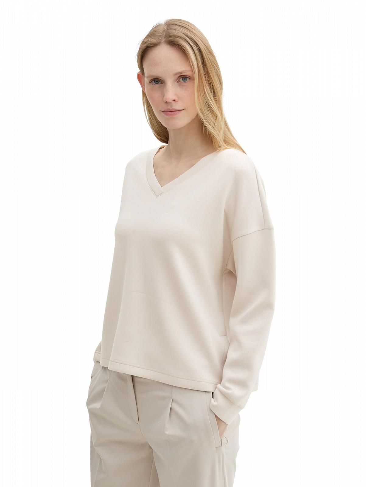 Женская Толстовка TOM TAILOR V-образный вырез, фото №5