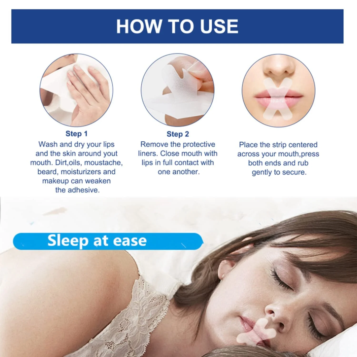 Пластыри против храпа (90 шт.), фото №3