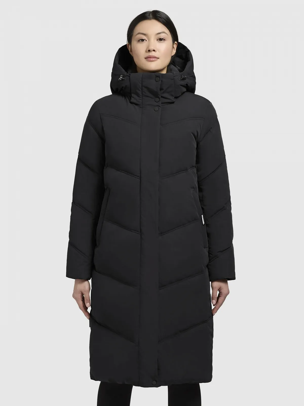 Жіноче зимове пальто khujo Ainu Чорний, фото №6 Жіноче зимове пальто khujo Ainu Чорний, фото №6