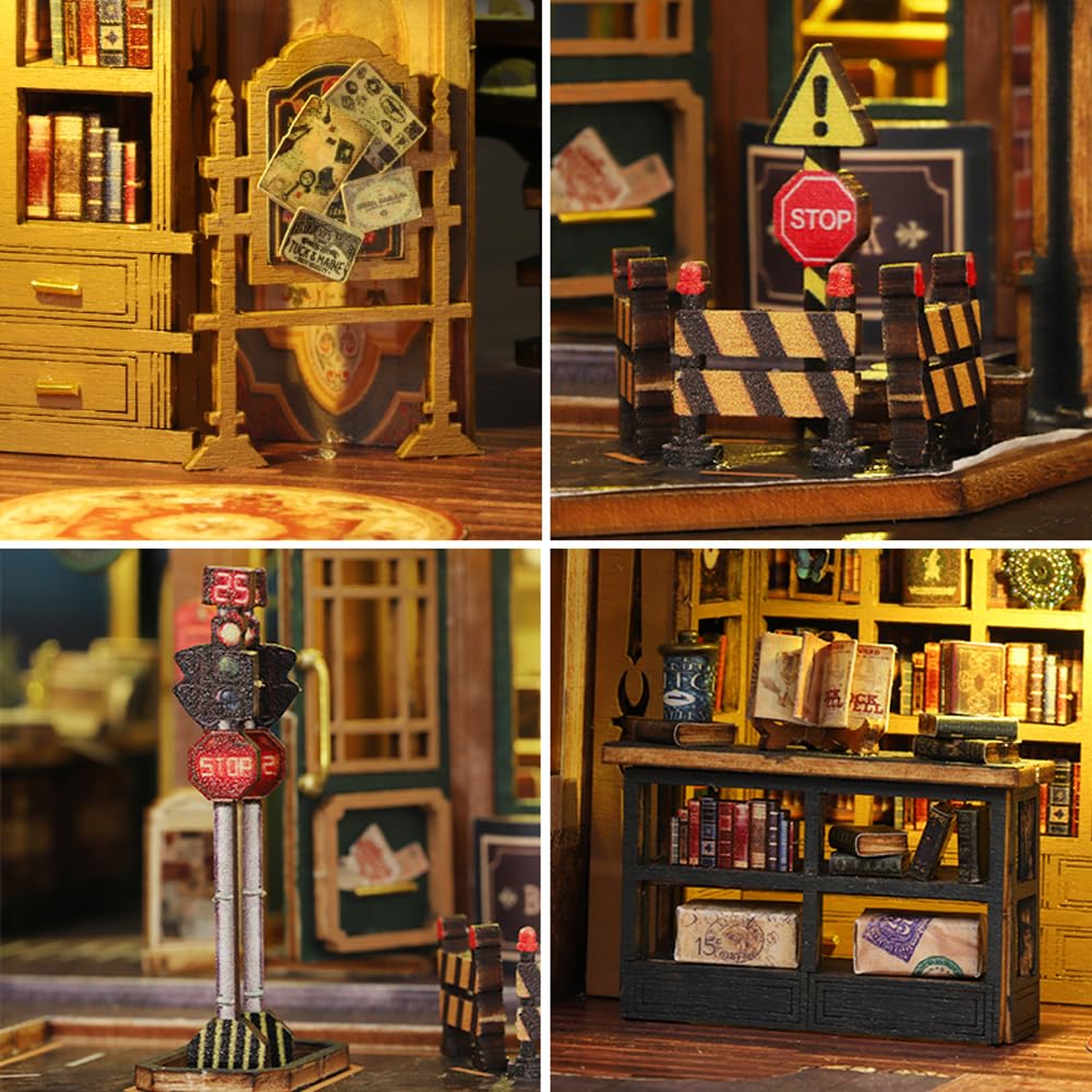 Мініатюрний будиночок Magic Dollhouse Magic Book Shop 1:24, фото №6