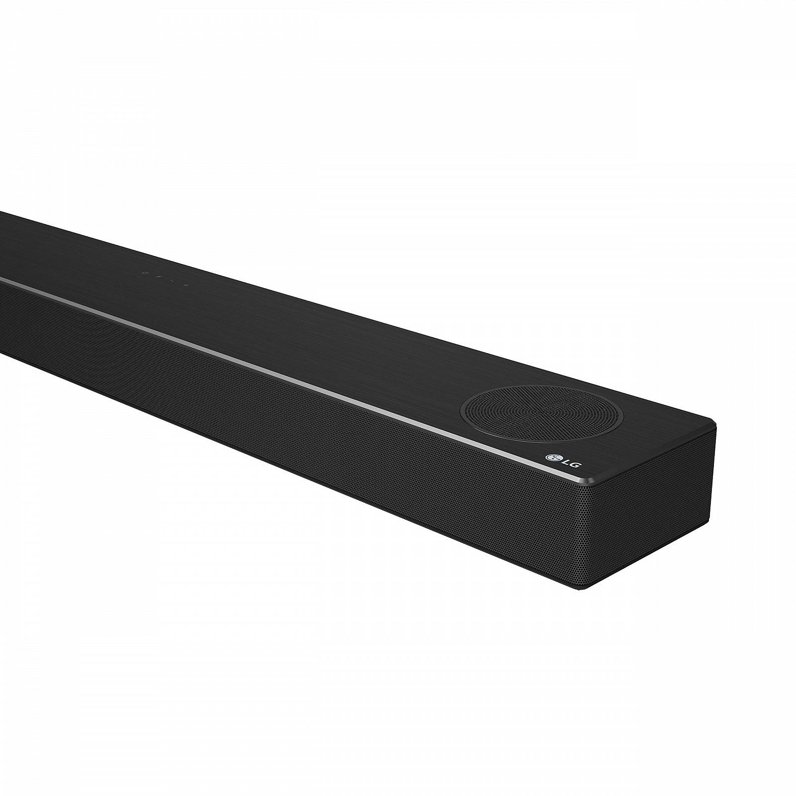 Саундбар LG SN7CY Hi-Res Dolby Atmos (24 бит/192 кГц, 160 Вт мощности, система 3.0.2, встроенный сабвуфер, 4 kPass Through и Bluetooth с технологией Meridian), фото №9