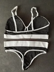 Хлопковый серый женский комплект рубчик цена на synthetic.ua - Фото 1 Хлопковый серый женский комплект рубчик synthetic.ua - Фото 1