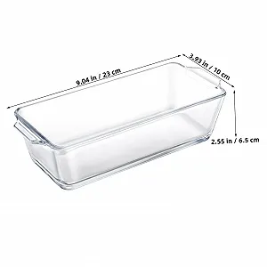 Форма для випікання термостійка скляна прозора synthetic.ua - Фото 1