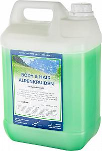 Гель для тіла та волосся Alpine Herbs Альпійські трави 5 л - Фото 1