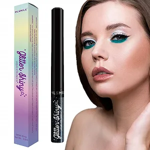 Рідка Підводка для очей Fowybe з глітером Neon Rainbow - Фото 1