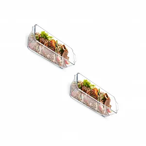 Форма для выпечки Cabilock 2 шт прямоугольная термостойкая стеклянная - Фото 1