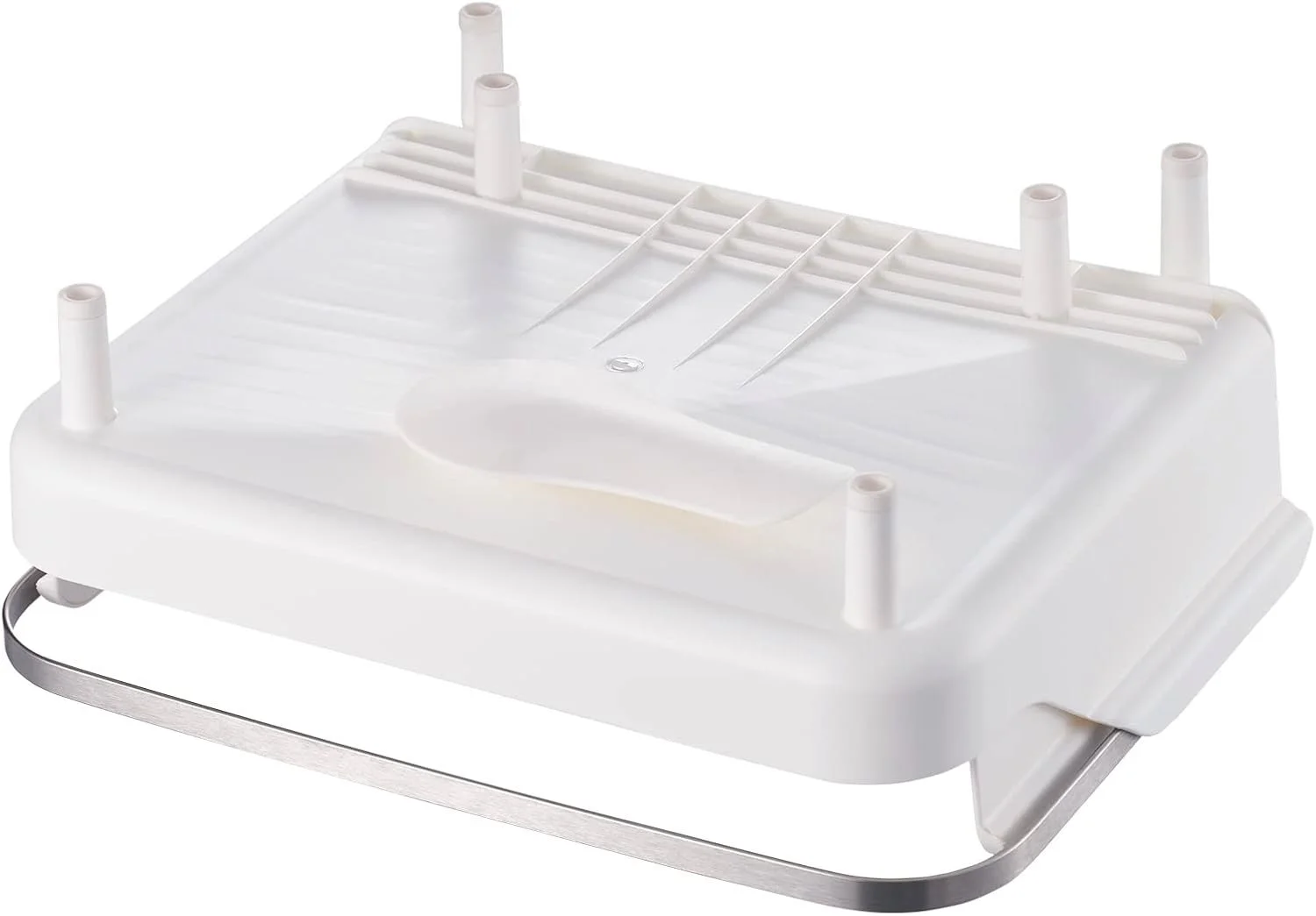 Выдвижная сушилка для посуды VEVOR WK810171-3 / 355 x 295-470 мм / Белый, фото №4 Выдвижная сушилка для посуды VEVOR WK810171-3 / 355 x 295-470 мм / Белый, фото №4
