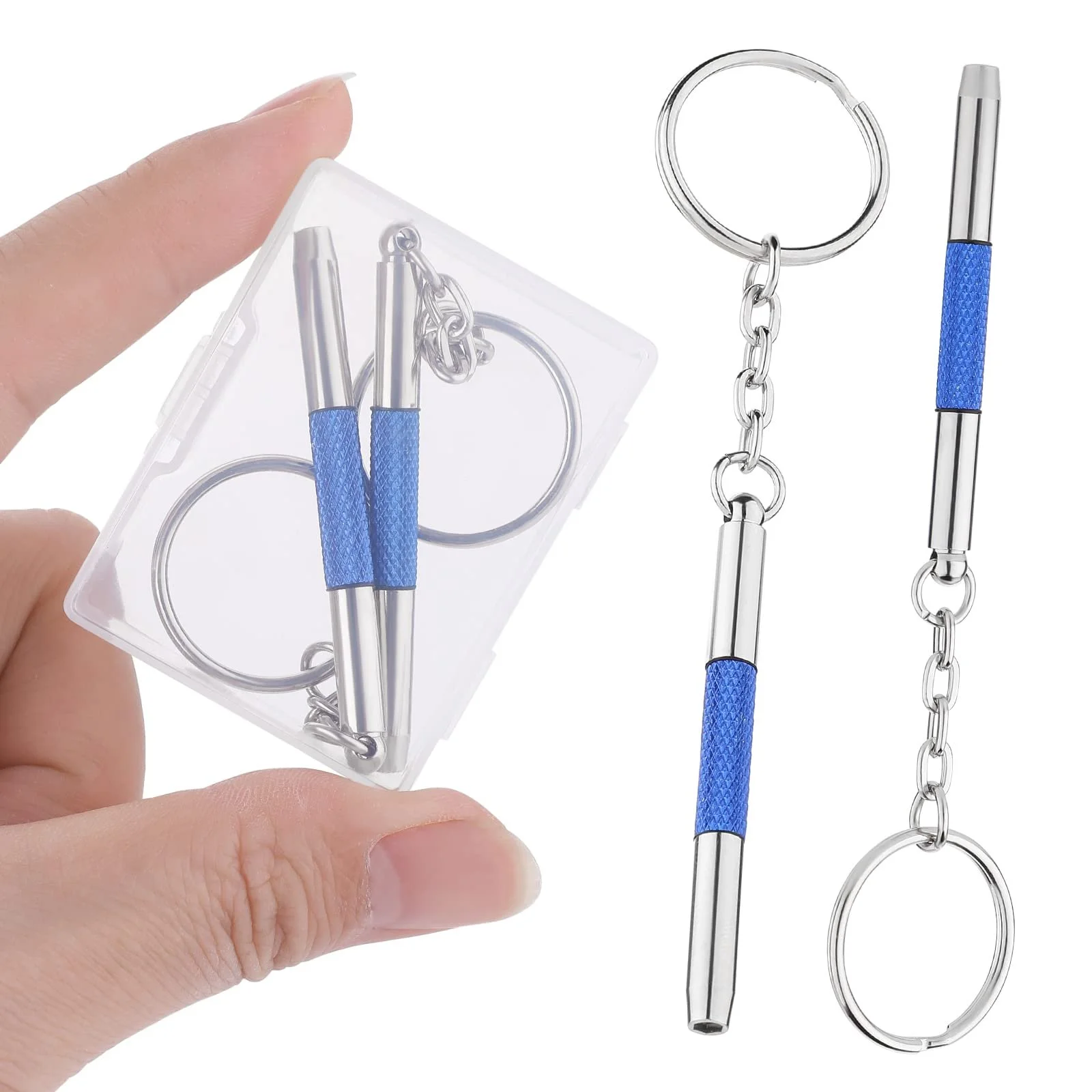 Викрутка Abeillo Mini Glasses 3 in 1 Stainless Steel 2 шт., фото №7