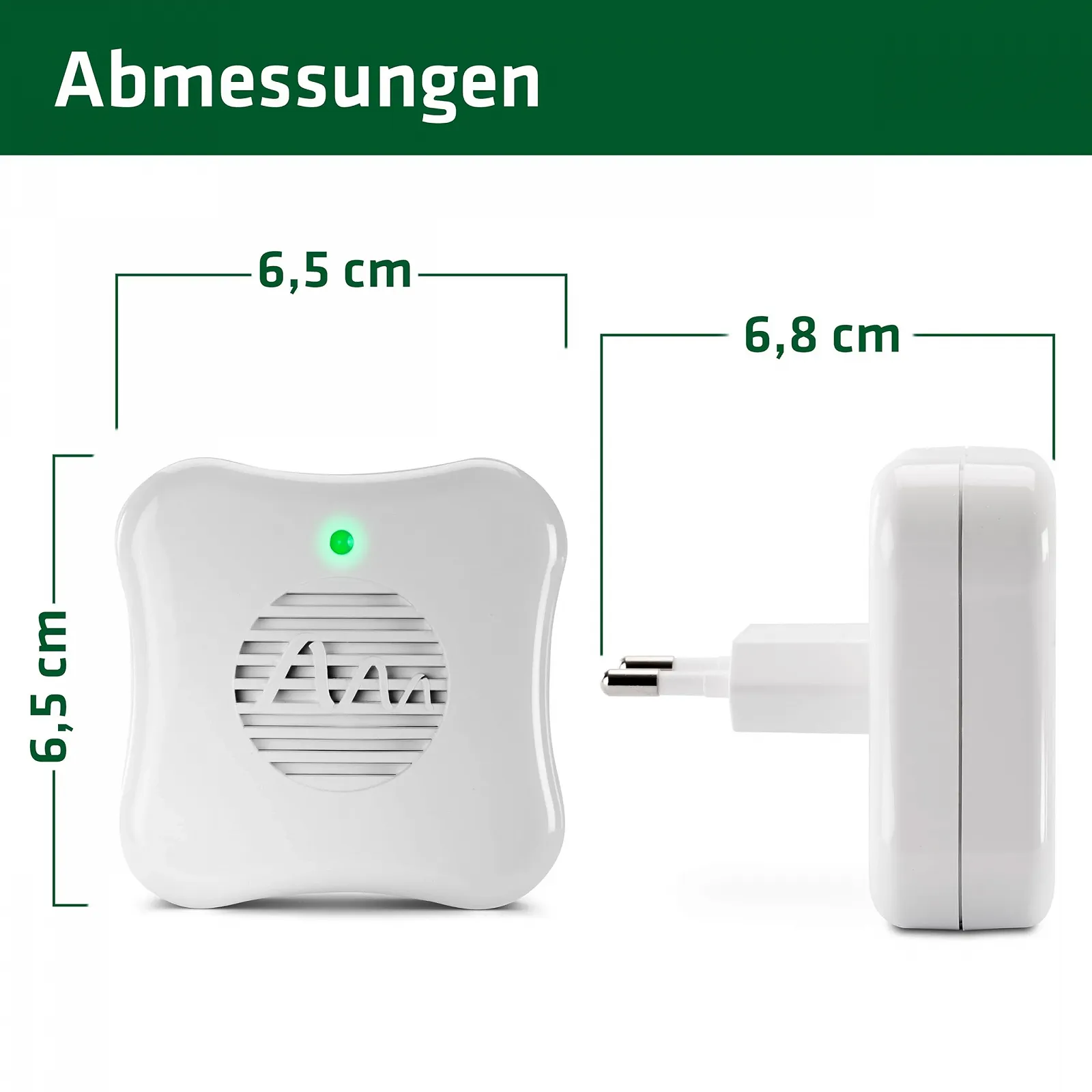 Відлякувач комарів GARDIGO Mosquito Plug 2 шт. 25 м², фото №6