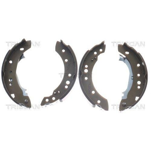 Комплект гальмівних колодок TRISCAN 8100 38001 для CITROËN PEUGEOT задня вісь, фото №2 Комплект гальмівних колодок TRISCAN 8100 38001 для CITROËN PEUGEOT задня вісь, фото №2