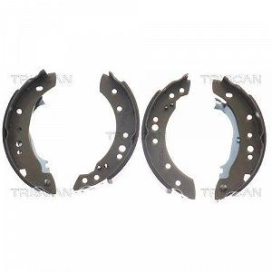 Комплект гальмівних колодок TRISCAN 8100 38001 для CITROËN PEUGEOT задня вісь synthetic.ua - Фото 1