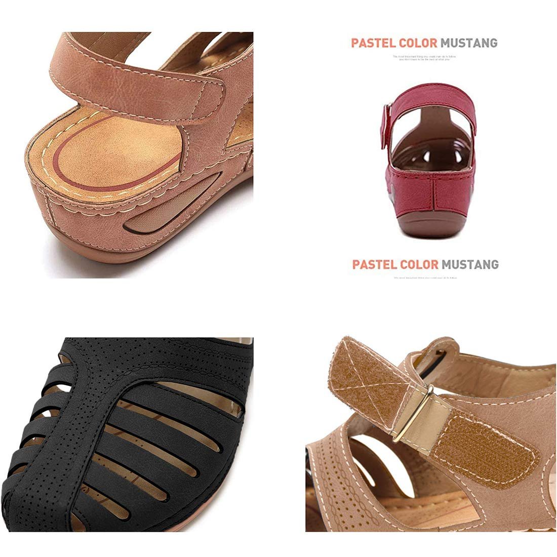 Женские Шлепанцы Мода Этнический Стиль Цветочные, фото №4