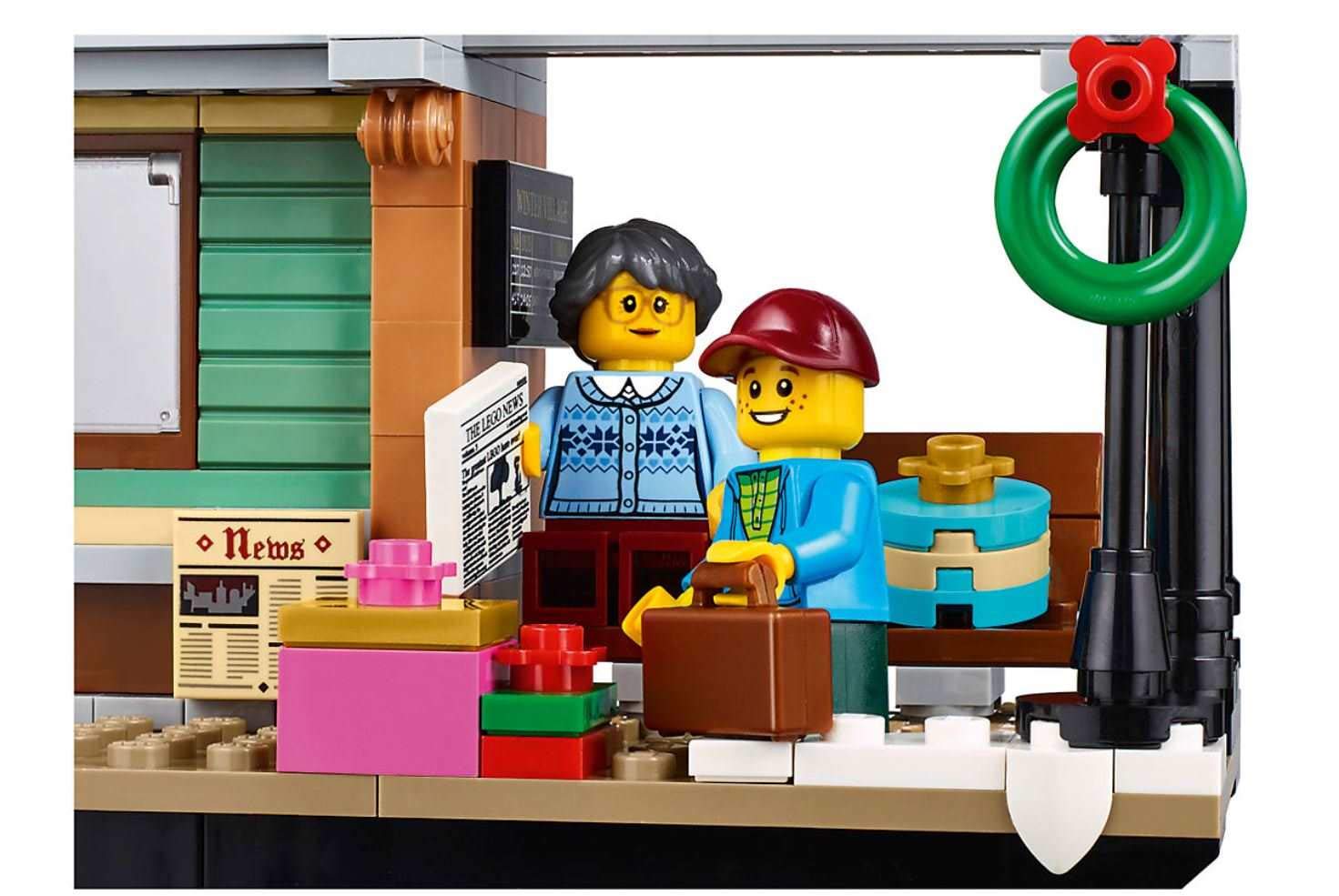 Lego Creator Expert Winter Train Station 10259 Single, фото №6