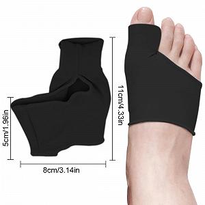 Шина Hallux Valgus с встроенным амортизатором и разделителем для пальцев Hallux Valgus Correction synthetic.ua - Фото 1