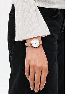 Женские часы Daniel Wellington Petite Roman Numerals, 28 мм, розовое золото, браслет synthetic.ua - Фото 1