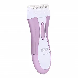 Жіноча електробритва Bauer Soft and Smooth на батарейках White - Фото 1
