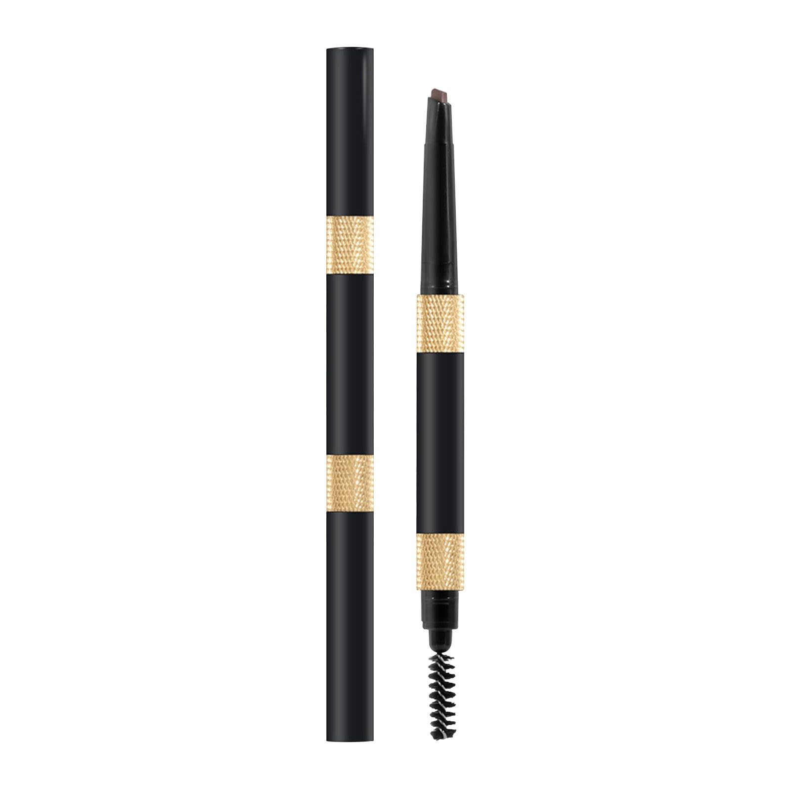 Карандаш для бровей Black Double Head Eyebrow Pencil with Eyebrow Brush, фото №1