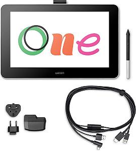 Купити Графічний планшет 13.3" Wacom One DTC133W0B Чорний-сірий - Фото 1 Графічний планшет 13.3" Wacom One DTC133W0B Чорний-сірий - Фото 1