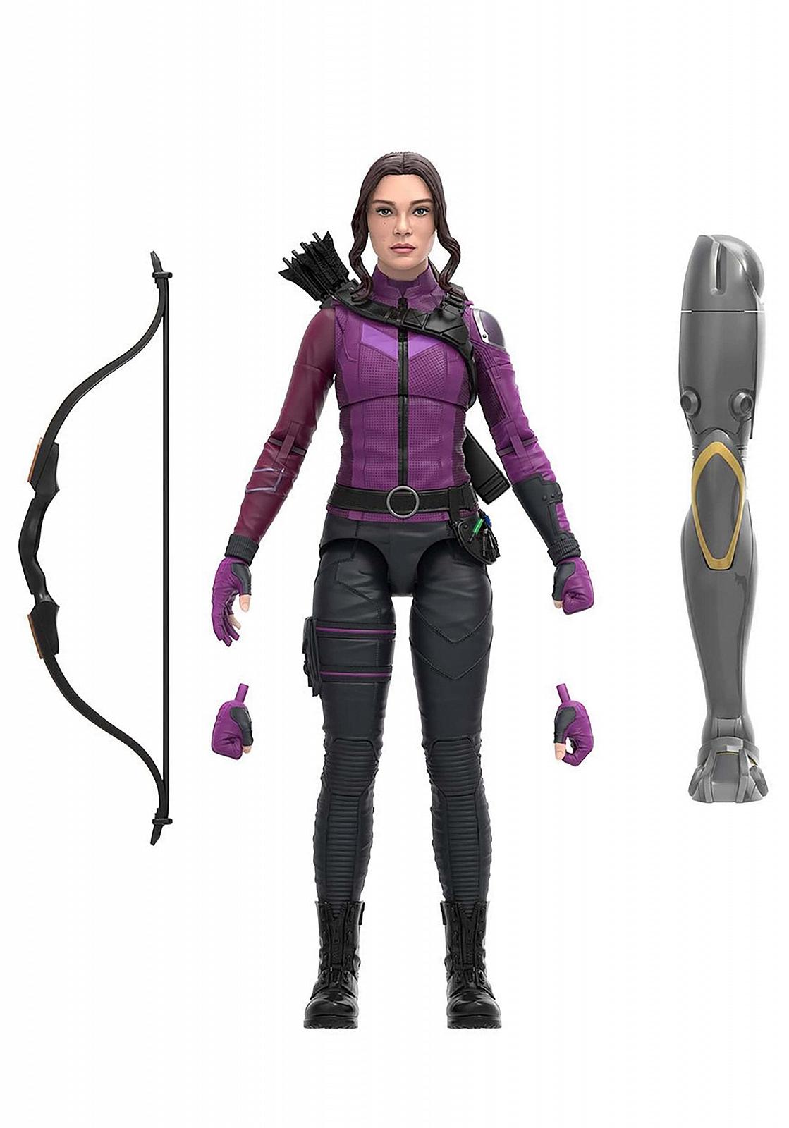 Фігурка Екшн Marvel Legends Series MCU Disney Plus Кейт Бішоп Соколине Око, колекційна (15 см), 3 аксесуари, 1 елемент Build-A-Figure, фото №1