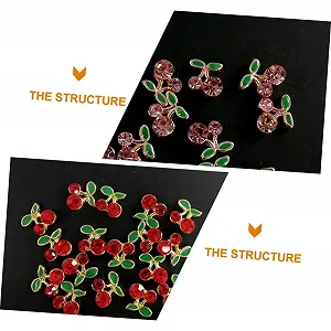 Аксессуары для ногтей Beavorty Kirsch, 64 шт., украшения для ногтей со сверкающими стразами для натуральных и искусственных ногтей для креативного маникюра synthetic.ua - Фото 1