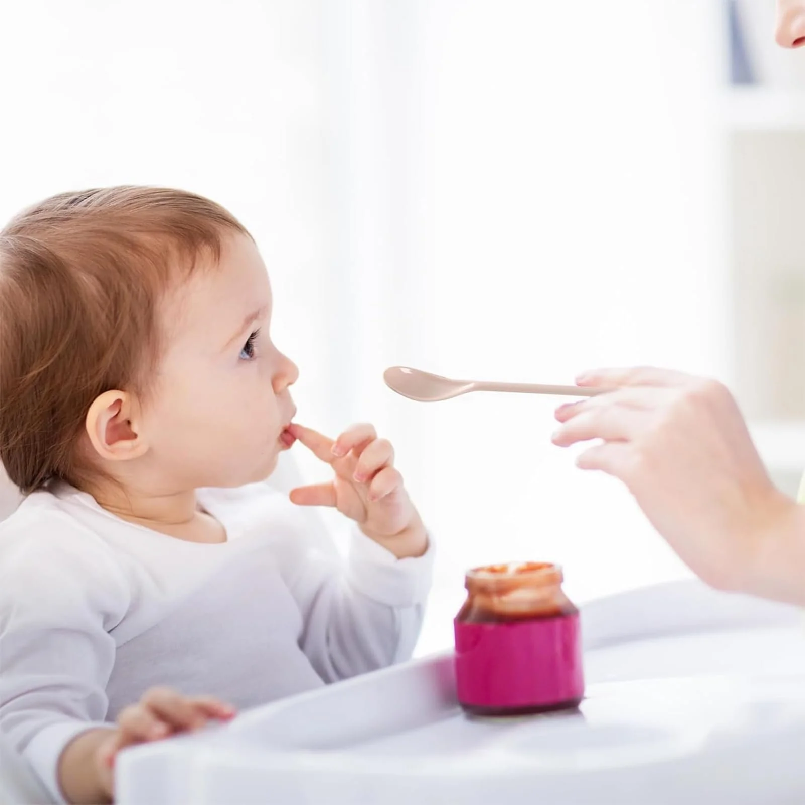 Набор пластиковых ложек 5 шт, длинные, меламиновые ложки для йогурта, цветные десертные ложки, дизайн имитация керамики, ложки для варенья, для кофе, яиц, йогурта, фото №6